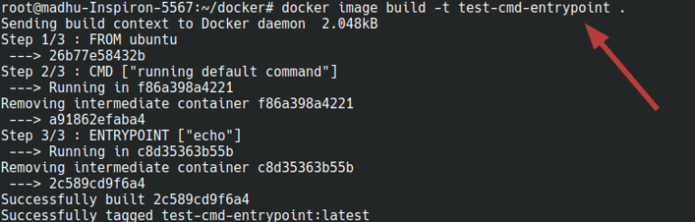 cmd dockerfile